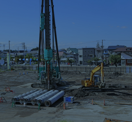 drainage works 下水道工事